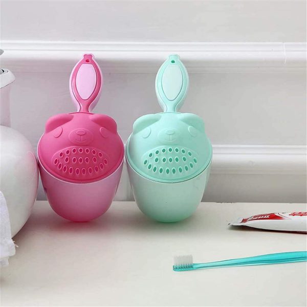 "Cute Cartoon Shampoo Cup for Kids: Make Bath Time Fun"