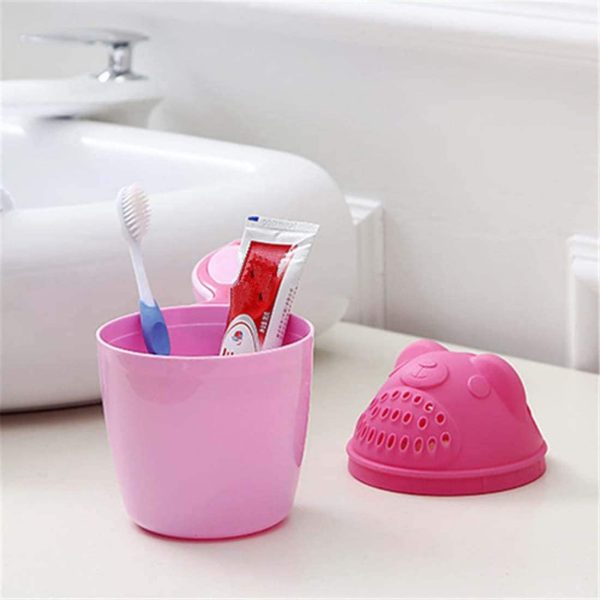 "Cute Cartoon Shampoo Cup for Kids: Make Bath Time Fun"