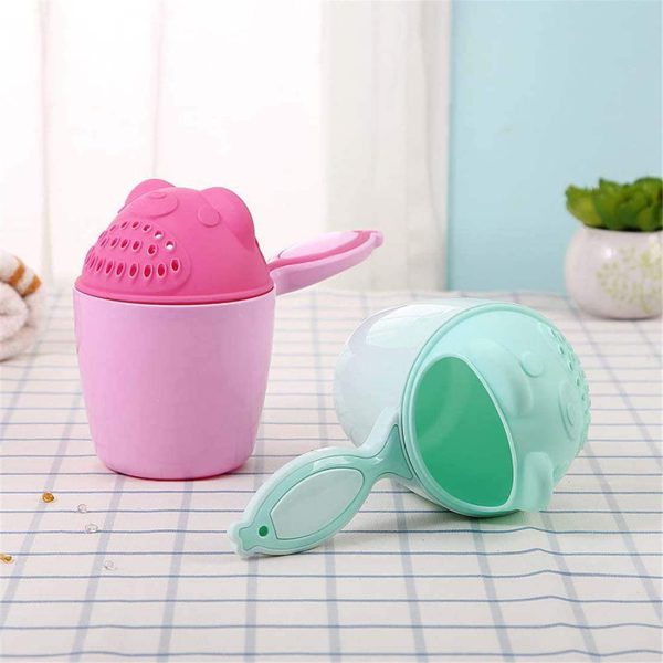"Cute Cartoon Shampoo Cup for Kids: Make Bath Time Fun"