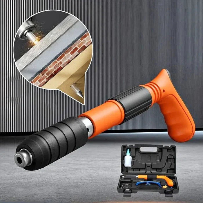 Air Nailer Gun Concrete, Steel Nail Gun Kit