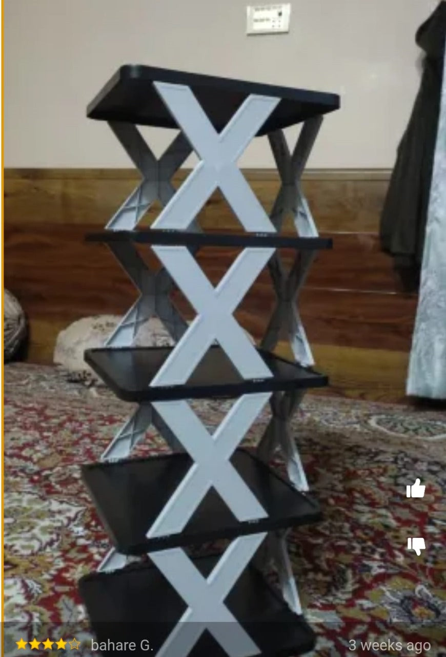 5 Layers Vertical Space-Saving Shoe Rack Organizer