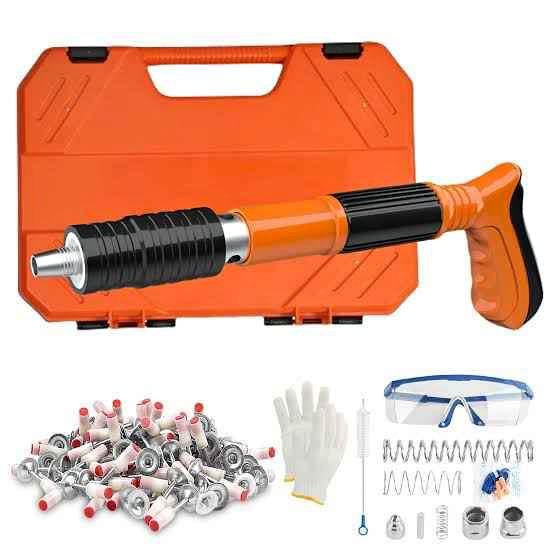 Air Nailer Gun Concrete, Steel Nail Gun Kit