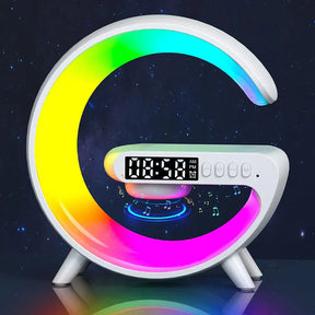 2024 New LED Wireless Charger Desk Table Lamp, Night Light Lamp, Smart Bluetooth, Speaker Atmosphere Table Lamps