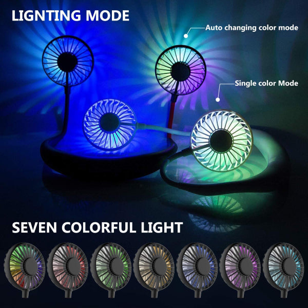 Beat this Hot Summer - Get Portable Double Gear Speed Neck Fan