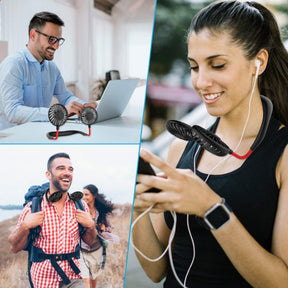 Beat this Hot Summer - Get Portable Double Gear Speed Neck Fan