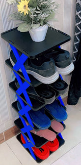 5 Layers Vertical Space-Saving Shoe Rack Organizer
