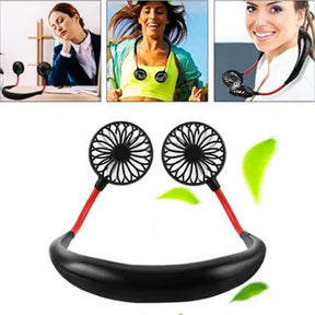 Beat this Hot Summer - Get Portable Double Gear Speed Neck Fan