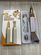 "Flawless 2-in-1 Electric Eyebrow Trimmer: Painless Hair Removal for Women"