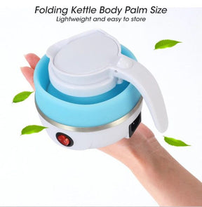"Foldable Electric Kettle: Portable Tea Pot for Travel and Home Use"