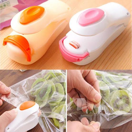 "Portable Mini Sealer: Keep Your Food Fresh with this Household Sealing Machine"