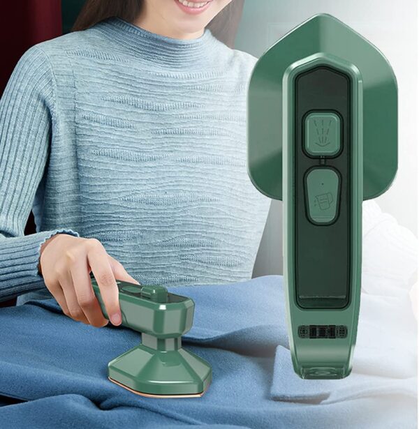 "Professional Micro Steam Iron: Handheld Portable Garment Steamer"