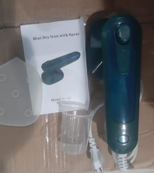 "Professional Micro Steam Iron: Handheld Portable Garment Steamer"