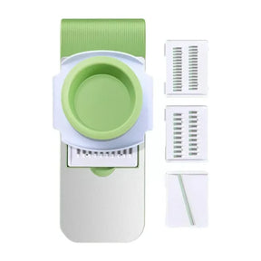 "Multifunctional Stainless Steel Vegetable Cutter: Slicer, Shredder, Peeler, and More!"