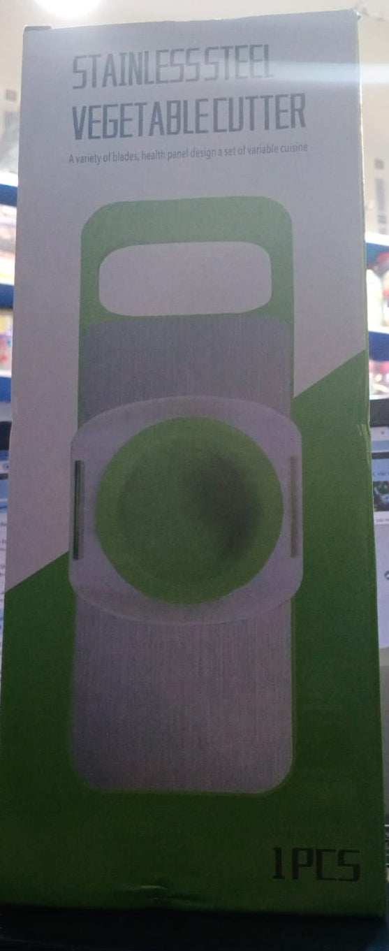 "Multifunctional Stainless Steel Vegetable Cutter: Slicer, Shredder, Peeler, and More!"